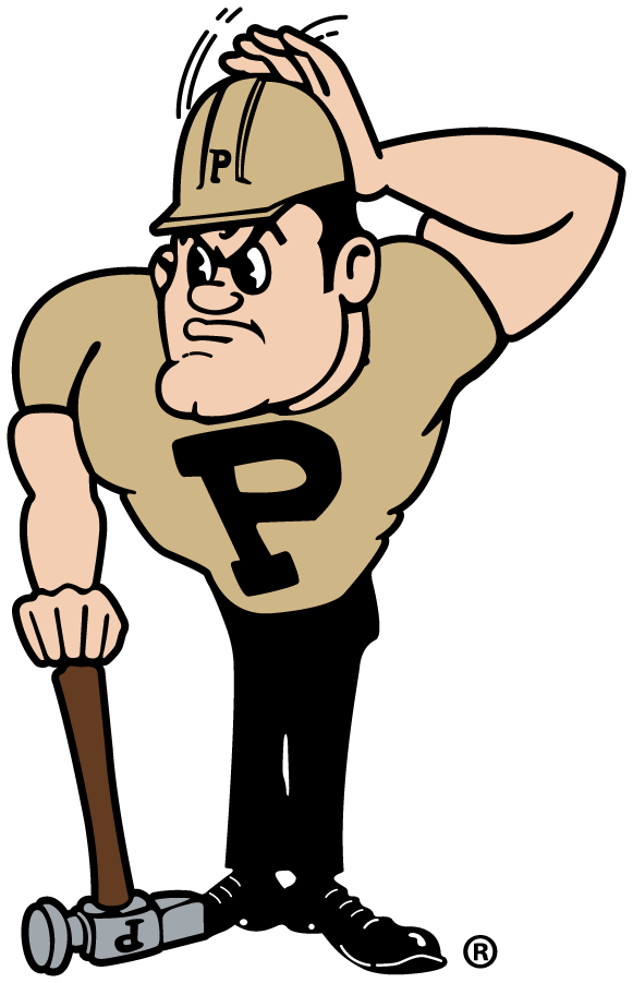 Purdue Boilermakers 2015-Pres Mascot Logo diy DTF decal sticker